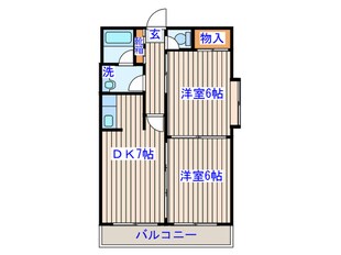 ﾜｲﾚｱﾋﾙｽﾞの物件間取画像